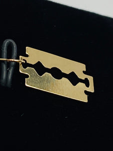 Exotic 14k Gold Filled Designed Finding/Charm 0.6mm X 16mm, sku # 687-C