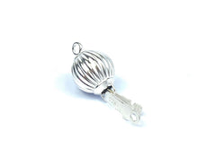 8mm corrugated bead clasp , sku#5003564C