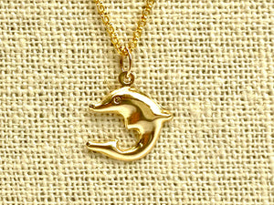 14KGF Dolphin , Sku#1805
