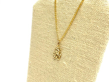14kgf bear charm , sku#1357-C