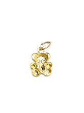 14kgf bear charm , sku#1357-C