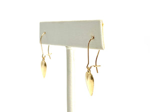 14KGF heart charm , sku#1900-C