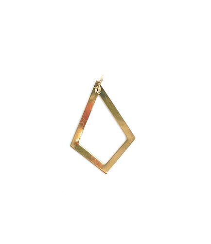 14KGF Diamond charm , Sku#2336C