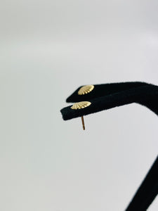 14K Gold Filled Clam Shells, 1.03mm X 6.69mm sku# 244-4 /0.9mm X 5.81mm sku# 595-4