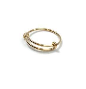 Beautiful 14KGF adjustable ring , 14K gold filled , Sku#4051655