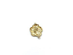 Beautiful 14KGF Flower connector , 14K gold filled , Sku #400C48R2
