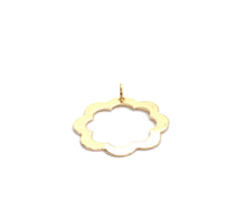 14KGF Flower Charm , Sku#2338C