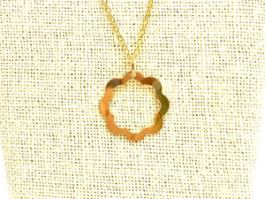14KGF Flower Charm , Sku#2338C