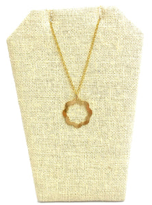 14KGF Flower Charm , Sku#2338C