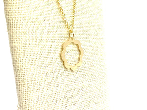 14KGF Flower Charm , Sku#2338C