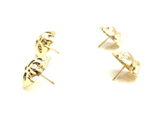 14KGF Rose Studs , Sku#T78-1/2