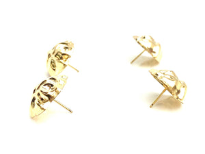 14KGF Rose Studs , Sku#T78-1/2