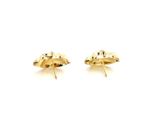 14KGF Rose Studs , Sku#T78-1/2