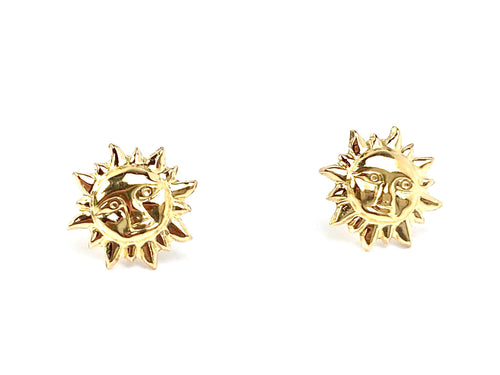 14KGF Sun Studs , Sku#1864-4