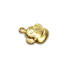 14KGF monkey charm , 14K gold filled , Sku #2344