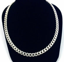 Striking 22” Sterling Silver Curb Chain, Sku: SM96LC-22