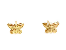 14KGF Butterfly Studs , Sku#234-4