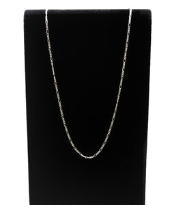 18” Sterling Silver 925 Figaro Chain , SKU #S2031CLC-18”