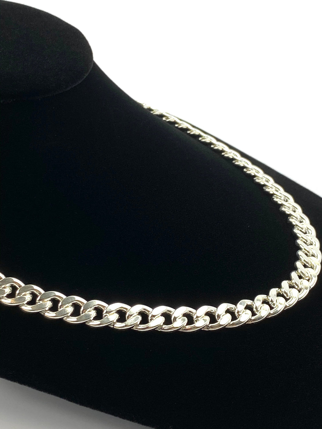 20” Sterling Silver Curb Chain, Sku: SM95LC-20