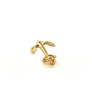 Beautiful 14KGf anchor charm , 14K gold fill , Sku #1016-C