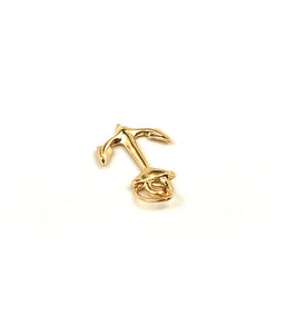 Beautiful 14KGf anchor charm , 14K gold fill , Sku #1016-C