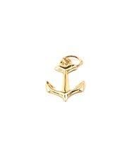 Beautiful 14KGf anchor charm , 14K gold fill , Sku #1016-C