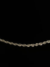 24” 2.5mm Sterling Silver Rope Chain, Sku: S2.5FRLC-24