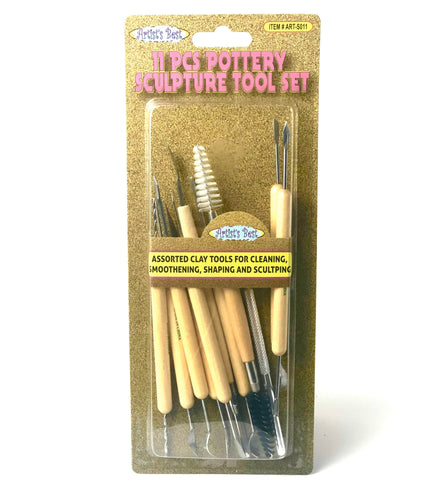 11 pcs Pottery Sculpture Tool Set