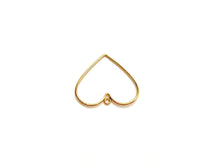 14k gold filled small heart , Sku#4500091999