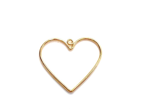 14k gold filled small heart , Sku#4500091999