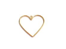 14k gold filled small heart , Sku#4500091999