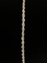 20” 4mm Sterling Silver Rope Chain, Sku: S5FRLC-20
