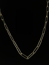20” Sterling Silver Elongated Chain, Sku:S4002LC-20