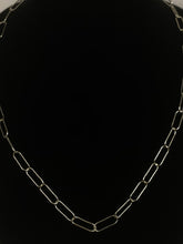 22” Sterling Silver Elongated Chain, Sku: SM768LC-22