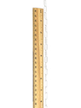 22” Sterling Silver Elongated Chain, Sku: SM768LC-22
