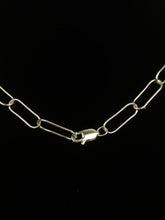 24” 5mm Sterling Silver Elongated Chain, Sku: SM768LC-24