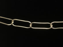 24” 5mm Sterling Silver Elongated Chain, Sku: SM768LC-24