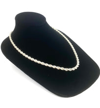 20” 5mm Sterling Silver Rope Chain, Sku: S5FRLC-20
