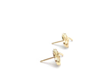 Gold filled palm tree studs , sku#1172-4