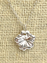 Sterling Silver Clover Flower Pendant , Sku#E81-C