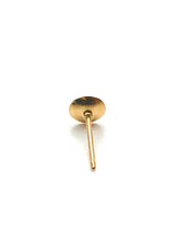 14KGF 5.0mm Pearl cup and post , 14K gold filled , SKU#4005884