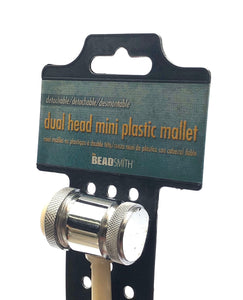 Dual head mini plastic mallet , SKU# 01201432