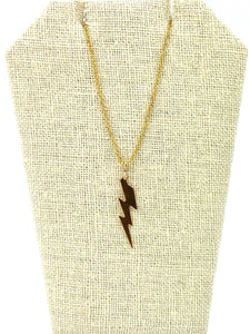 14KGF Lightning Charm , Sku#379-C