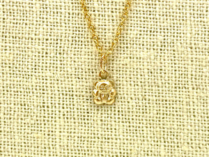 14KGF Bear Charm , Sku#1513-C
