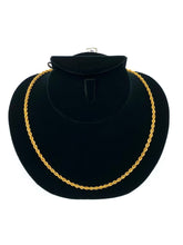 14KGF 16” 3mm Rope Chain, 14KGF, 14K Gold Filled, 14K Gold Fill, Sku:FRRC-16.3
