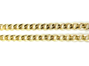 14KGF 24” 3.0mm Cuban Curb Chain, 14KGF, 14K Gold Filled, 14K Gold Fill, 14K Gold, Sku: S3309CHR-24
