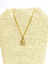 14kgf bear charm , sku#1357-C