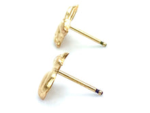 14K Bunny Studs , Sku#1829-4