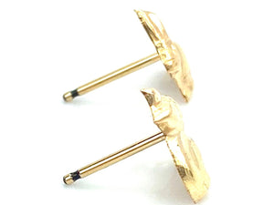 14K Bunny Studs , Sku#1829-4