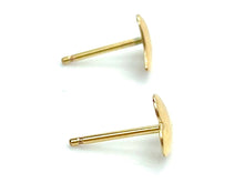 14KGF Heart Studs , Sku#1135-4